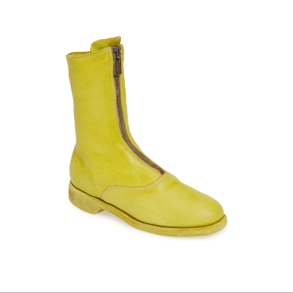 BRAND NEW RARE Guidi front zip Neo Army Boots